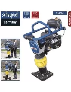 Vibrocostipatore verticale Scheppach vs1000 6.5hp 10kN con ruote
