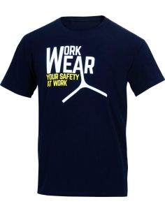 T-shirt maglietta maniche corte lavoro Deltaplus lazio 100% cotone