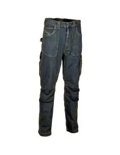 Pantalone jeans denim da lavoro elasticizzato Cofra barcelona