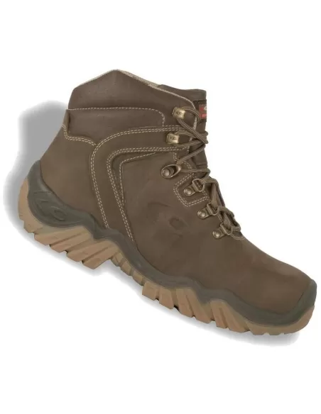 Scarpa antinfortunistica da lavoro alta pelle Cofra pirenei s3 wr hro src