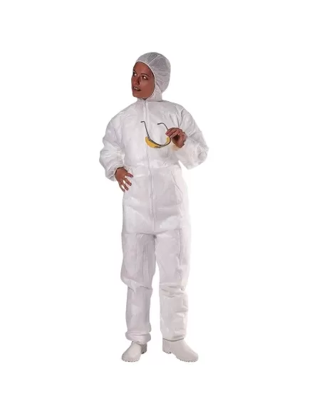 Tuta monouso Deltaplus po106 polipropilene cat1 cappuccio lavoro Tuta monouso Deltaplus po106 polipropilene cat1 cappuccio lavoro