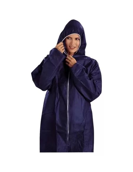 Tuta monouso Deltaplus po109 polipropilene cat 1 usa e getta cappuccio lavoro Tuta monouso Deltaplus po109 polipropilene cat 1 usa e getta cappuccio lavoro