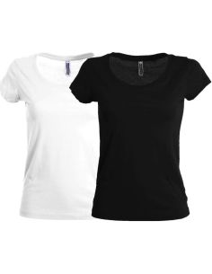 t-shirt pineta lady payper donna a girocollo con manica lunga jersey 165gr