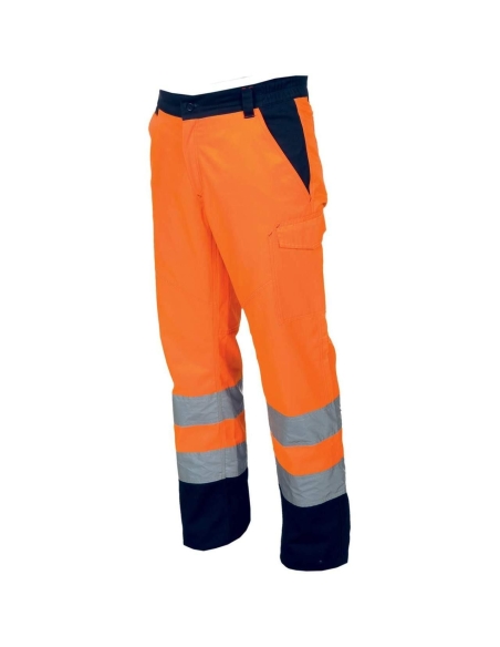 ARANCIO FLUO/BLU NAVY