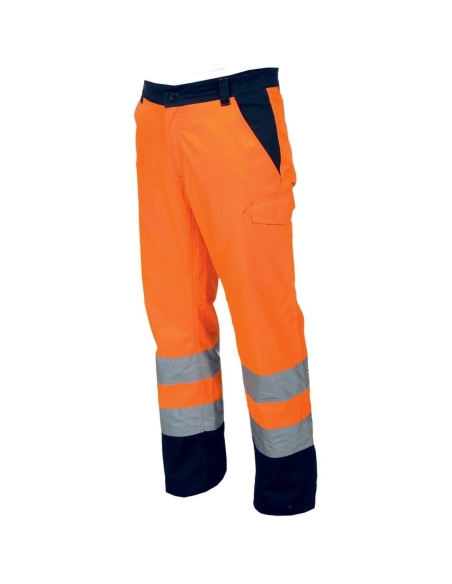 ARANCIO FLUO/BLU NAVY