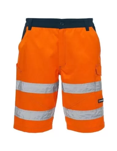 Bermuda pantalone uomo da lavoro multitasche altavisibilita' Payper craft