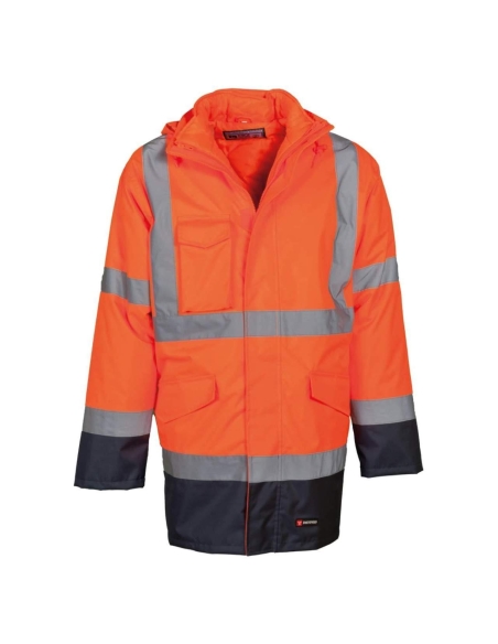 ARANCIO FLUO/BLU NAVY