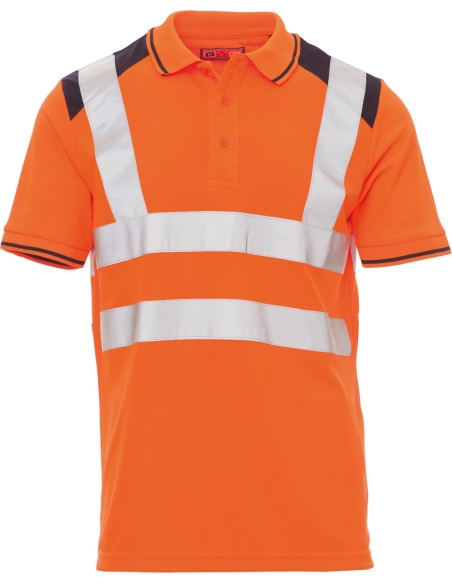 ARANCIO FLUO/BLU NAVY