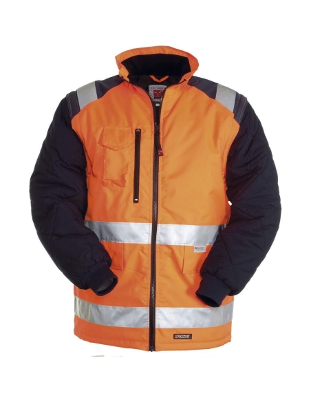 ARANCIO FLUO/BLU NAVY