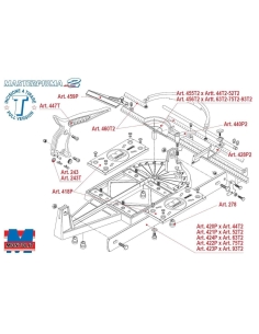 RICAMBI PER TAGLIAPIASTRELLE MONTOLIT MASTERPIUMA T2