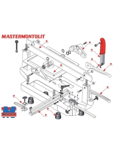 RICAMBI PER TAGLIAPIASTRELLE MONTOLIT SERIE MASTERMONTOLIT