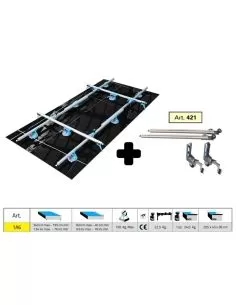 Sollevatore 1a6 Sigma kera-lift completo 340x160 cm + kit carrello 421