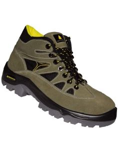 Scarpa antinfortunistica alta pelle scamosciata lavoro Deltaplus auribeau3 s1p
