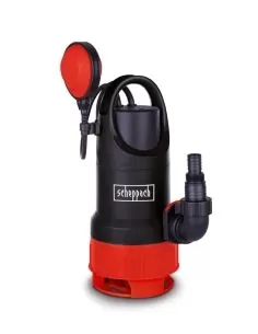 Elettropompa a immersione acque chiare e scure 750 W 20000 l/h Scheppach dwp750
