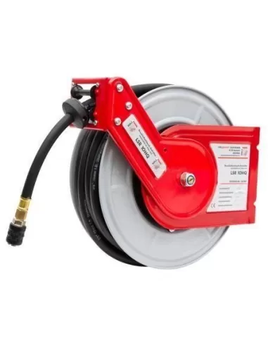Avvolgitubo aria compressa professionale 10 mt HOLZMANN lsr 10hq