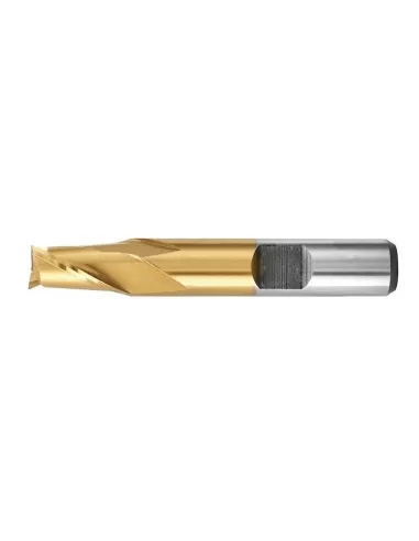 Fresa a candela frontali 10 mm 2 tagli x acciaio Fervi f005/10