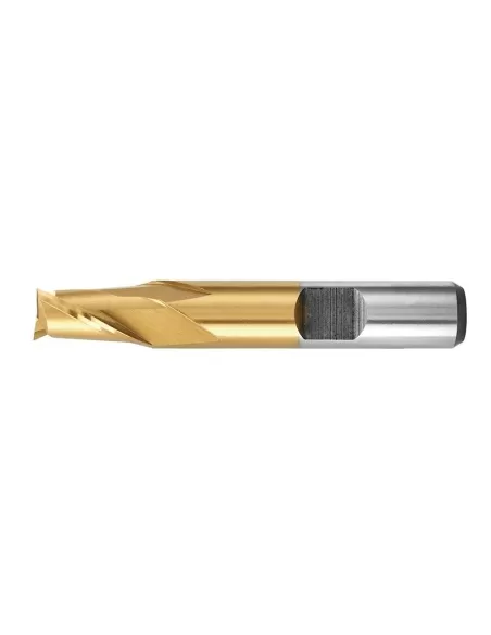 Fresa a candela frontali 10 mm 2 tagli x acciaio Fervi f005/10 Fresa a candela frontali 10 mm 2 tagli x acciaio Fervi f005/10