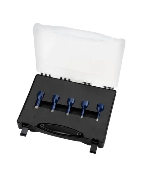 Serie 5 pz punte diamantate per smerigliatrice per gres 6-14 mm Fervi p034/05s Serie 5 pz punte diamantate per smerigliatrice per gres 6-14 mm Fervi p034/05s