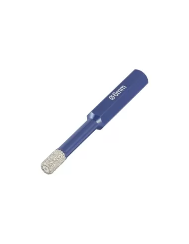 Fresa a tazza diamantata da trapano per gres 16 mm Fervi p033/16