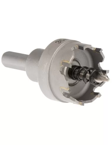 1 - Fresa a tazza con inserti in metallo duro per metallo 75 mm Fervi f019/075