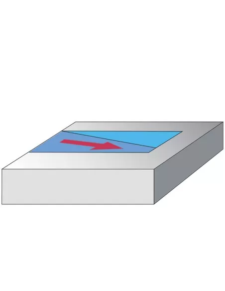 Fresa ad inserto per spianatura 100 mm Fervi f403/100