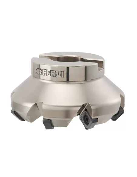 Fresa ad inserti negativi per spianatura 50 mm Fervi f407/050