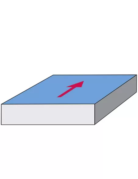 Fresa ad inserti negativi per spianatura 50 mm Fervi f407/050