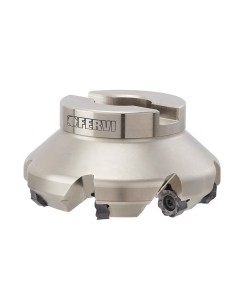 Fresa ad inserti negativi per spianatura 100 mm Fervi f407/100