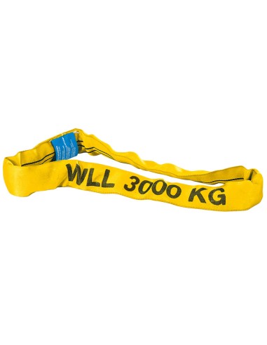 Funi tonde in poliestere x sollevamento 3 ton 5 mt Fervi 3/3006