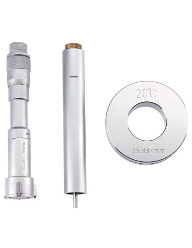 Micrometro a 3 punti per interni e fori ciechi 40 - 50 mm Fervi m019/40/50