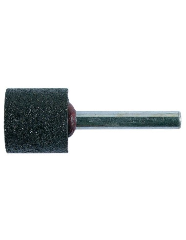 Mole cilindrica con gambo resinoidi in bakelite 20x30x6 mm Fervi mbg2030/06a