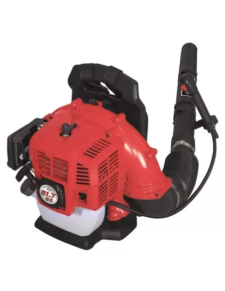 Soffiatore a zaino per foglie a scoppio 51,7 cc Scheppach lb5200bp