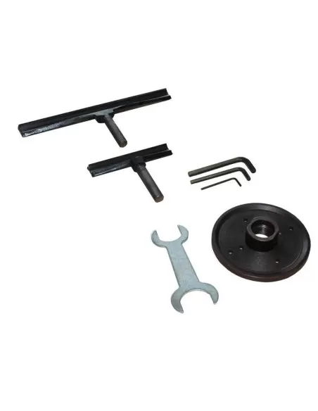 2 - Tornio da legno 600w 460mm da banco con variatore di velocita' holzmann d460f