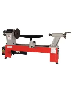 Tornio da legno 770w 460mm da banco con variatore di velocita' holzmann d460fxl
