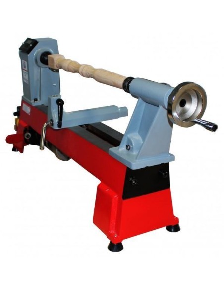 Tornio da legno 770w 460mm da banco con variatore di velocita' holzmann d460fxl