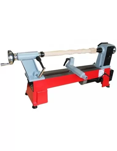 Tornio da legno 770w 460mm da banco con variatore di velocita' holzmann d460fxl