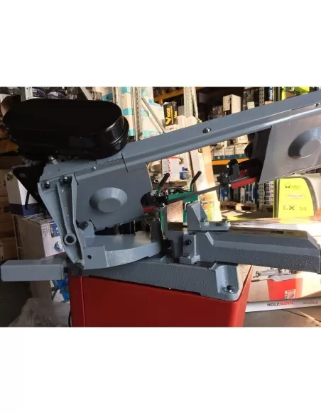 Sega segatrice a nastro per metallo ferro con basamento holzmann bs128hdr