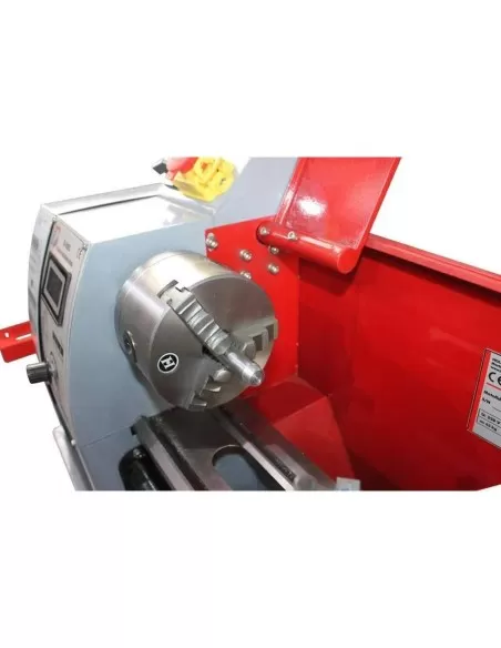 Tornio parallelo ferro metallo velocita' variabile avanzamenti holzmann ed400fd