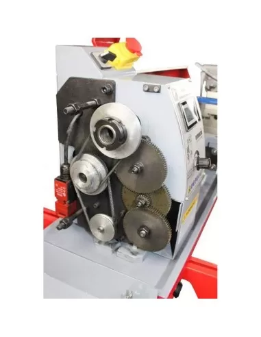 Tornio parallelo ferro metallo velocita' variabile avanzamenti holzmann ed400fd