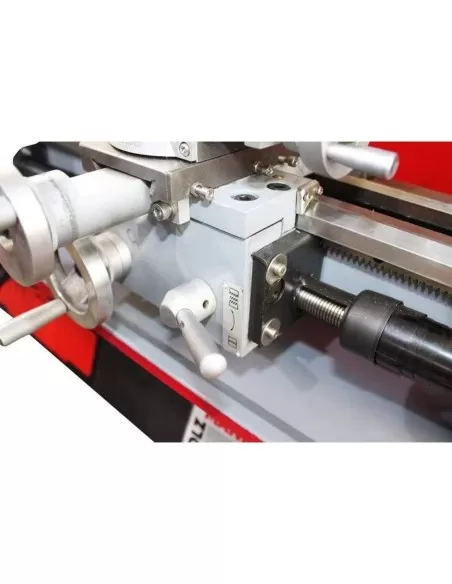 Tornio parallelo ferro metallo velocita' variabile avanzamenti holzmann ed400fd