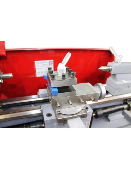 Tornio parallelo ferro metallo velocita' variabile avanzamenti holzmann ed400fd