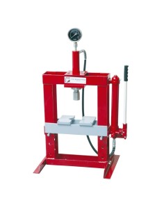 Pressa idraulica manuale 10t da banco holzmann wp10h