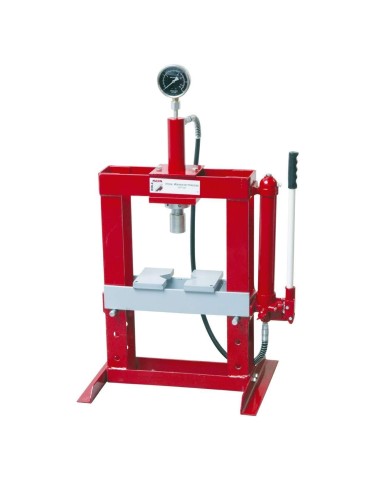 Pressa idraulica manuale 10t da banco holzmann wp10h