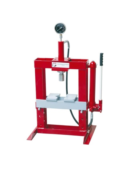 Pressa idraulica manuale 10t da banco holzmann wp10h