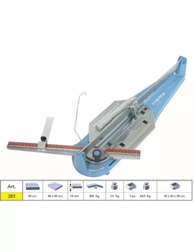 Tagliapiastrelle Sigma 2b3 taglia piastrelle serie tecnica cm 66