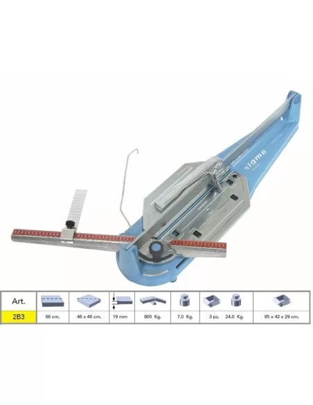 Tagliapiastrelle Sigma 2b3 taglia piastrelle serie tecnica cm 66