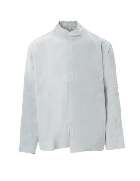 Giacca saldatore pelle crosta groppone prima qualita' gionny 308 lux