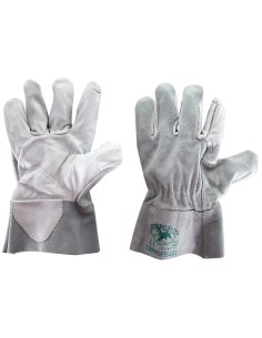 Guanti lavoro pelle fiore bovino dorso in crosta manichetta gionny 50/70