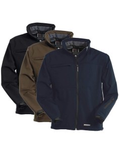 Giacca soft shell Payper alaska giubbino multitasche con cappuccio uomo