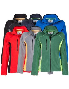 Felpa in pile zip intera maglia sfiancata invernale donna Payper aspen+ lady